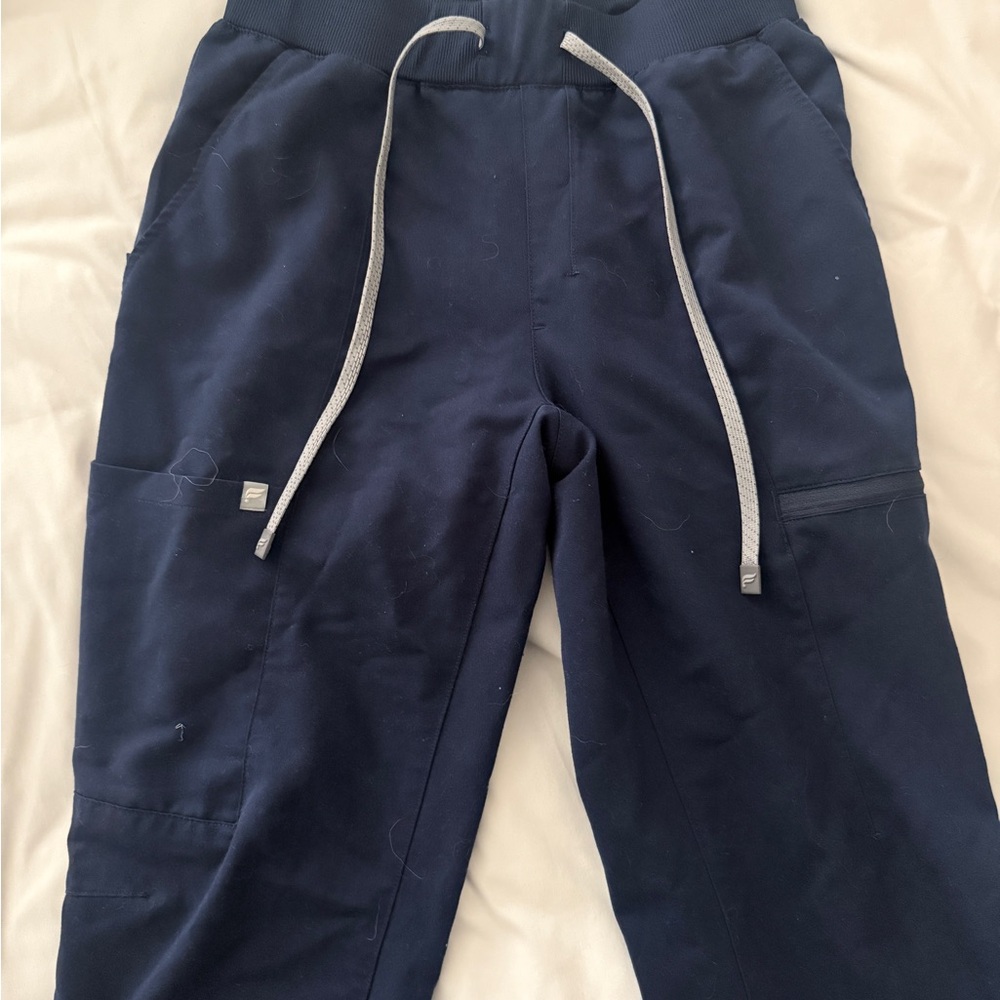 FABLETICS Navy Womens Jogger Scrub Pants